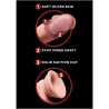 King Cock - Balles Gode 3D Plus 15.2 Cm Peau Claire